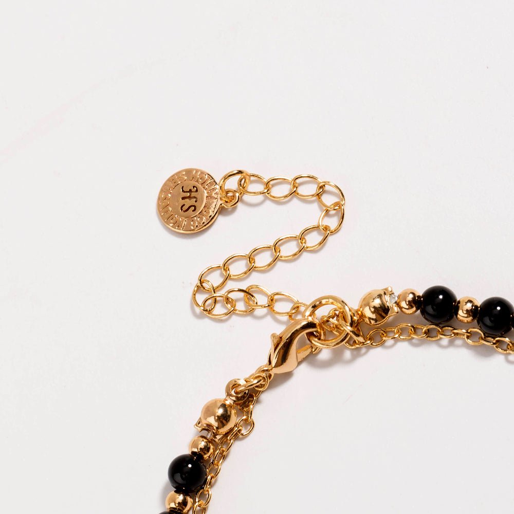 Everyday 9ct Gold Friendship Chain Bracelet – PI London